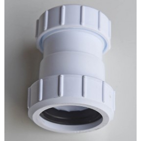 White compression reducing coupling